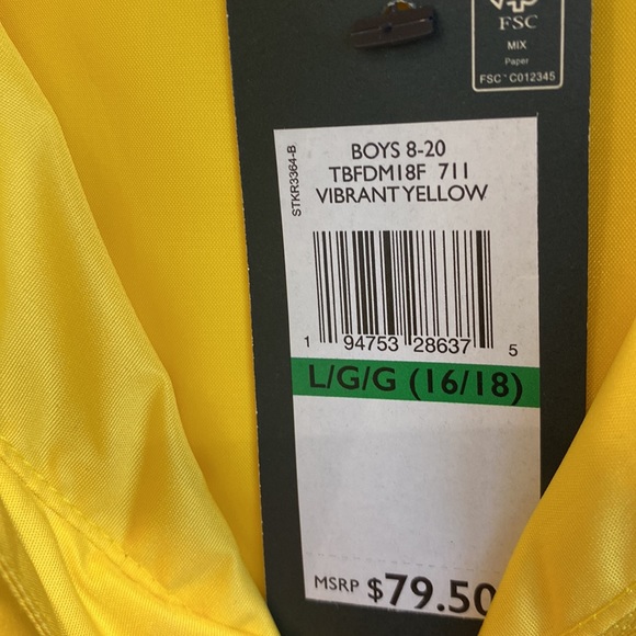 NEW Tommy Hilfiger Youth Windbreaker - Picture 4 of 7